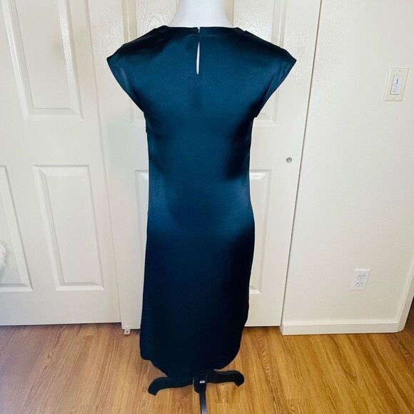 AllSaints Breeze Dress Indigo Blue Size 0 - Picture 4 of 12